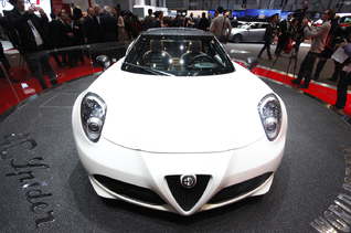 Geneva 2014: Alfa Romeo 4C Spyder