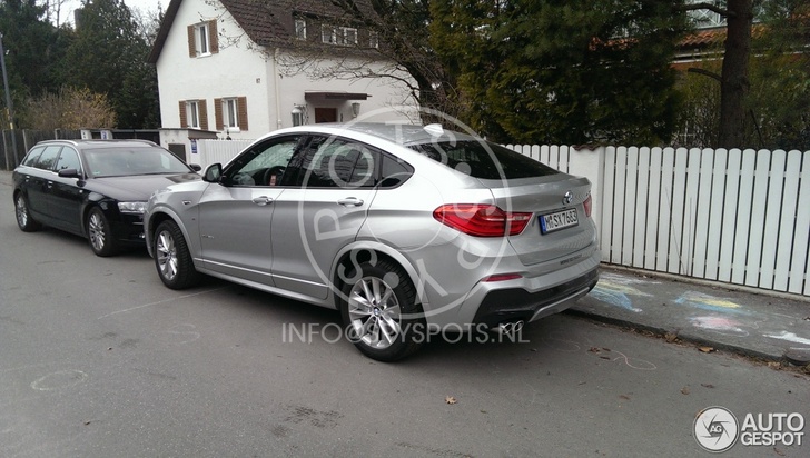 What do you think of this BMW X4 on the streets?