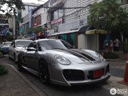 Avvistata a Bangkok: Porsche Cayman by Techart